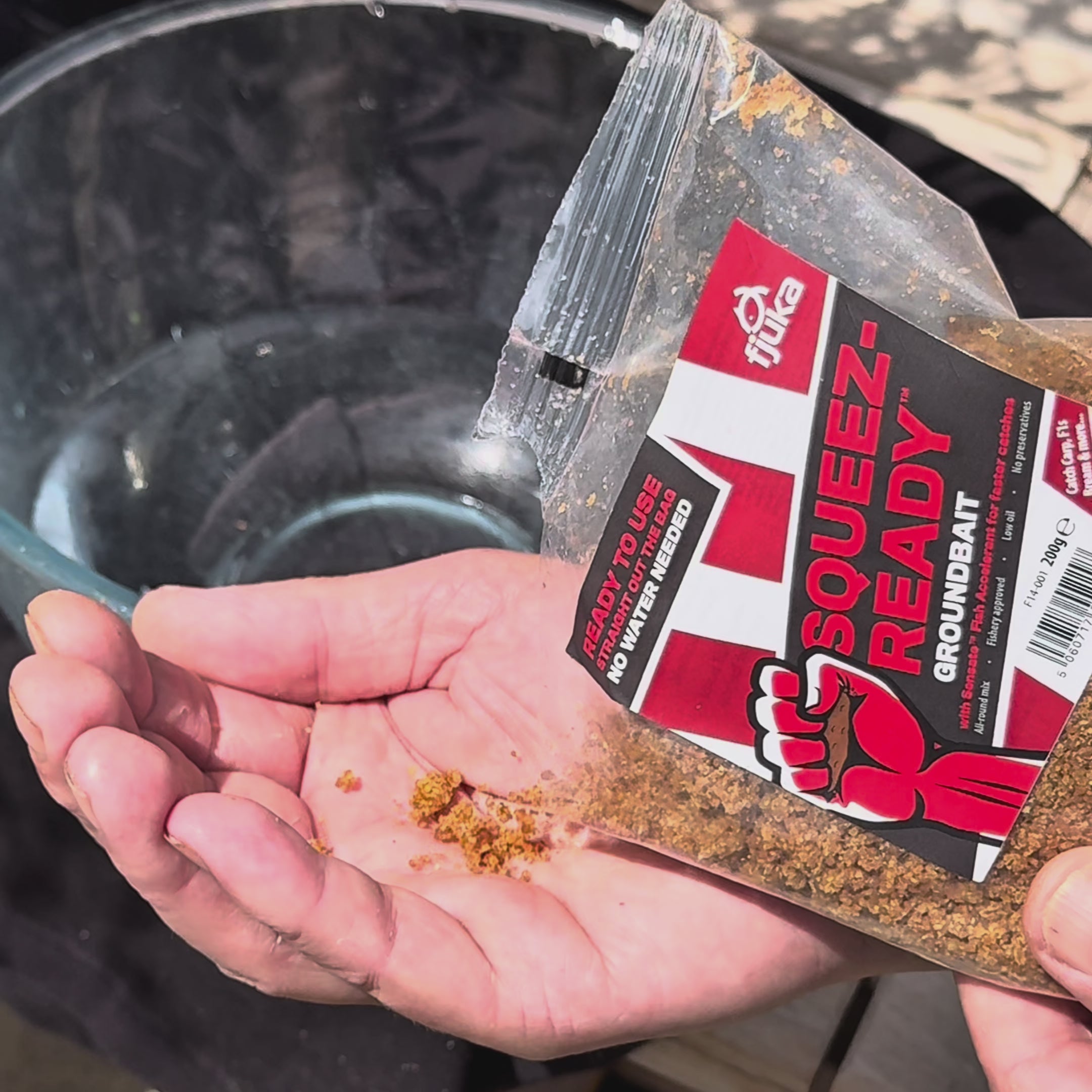thumbnail image 2 of FJUKA Squeeze Ready To Use Groundbait Or Method Pellets – 2mm – 500g Bags 2 of 3