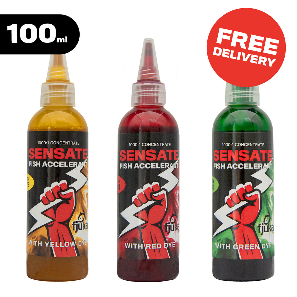 100ml Sensate™ Fish Accelerant - Bait Dyes