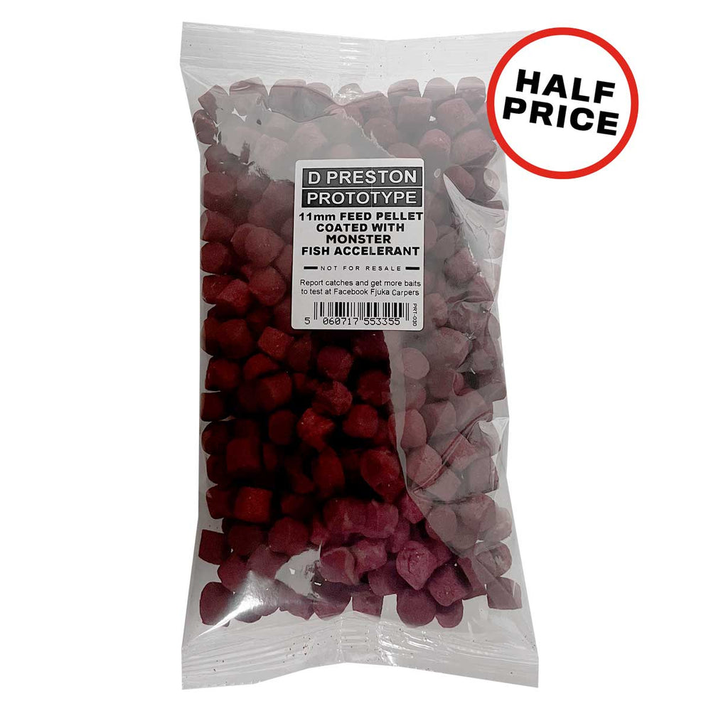 
                  
                    6mm, 8mm & 11mm Feed Pellets coated with Monster Fish Accelerant
                  
                