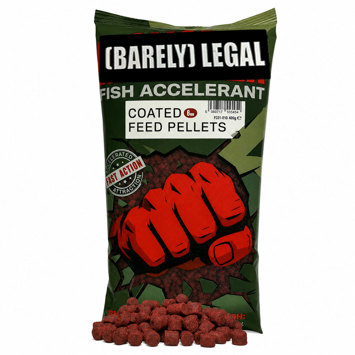 
                  
                    Fjuka Carp Fish Accelerant Coated Feed Pellets (400g)
                  
                