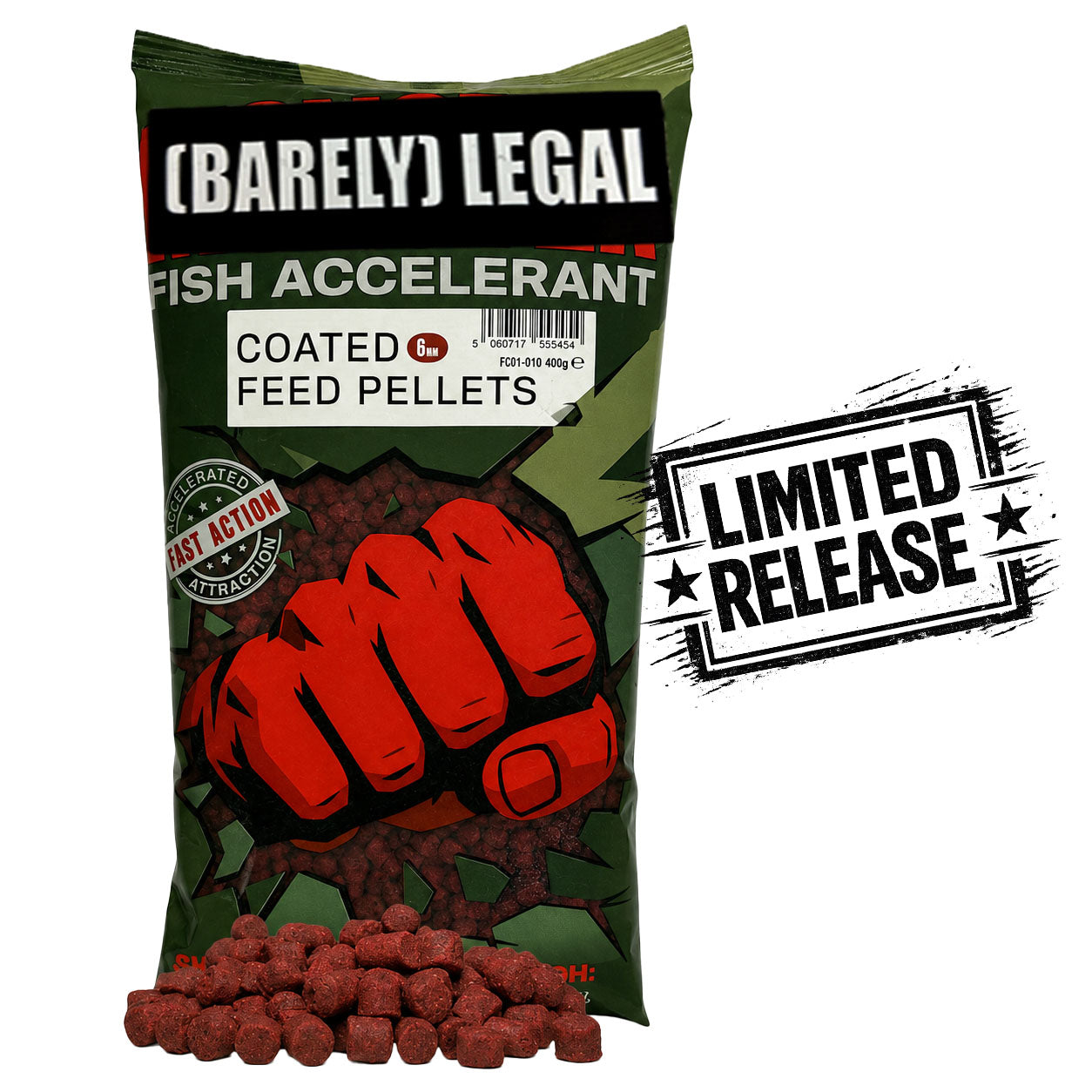 
                  
                    Fjuka Carp Fish Accelerant Coated Feed Pellets (400g)
                  
                