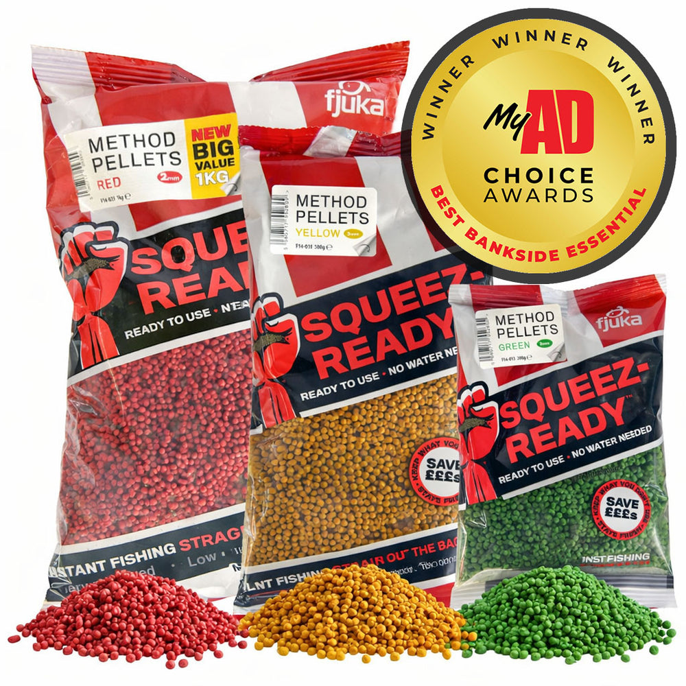 Squeez-Ready™ - Coloured Method Pellets 2mm – Fjuka Online Store