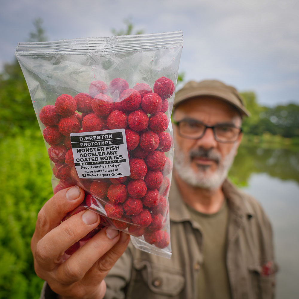
                  
                    Monster Fish Accelerant Coated Boilies - 400g
                  
                