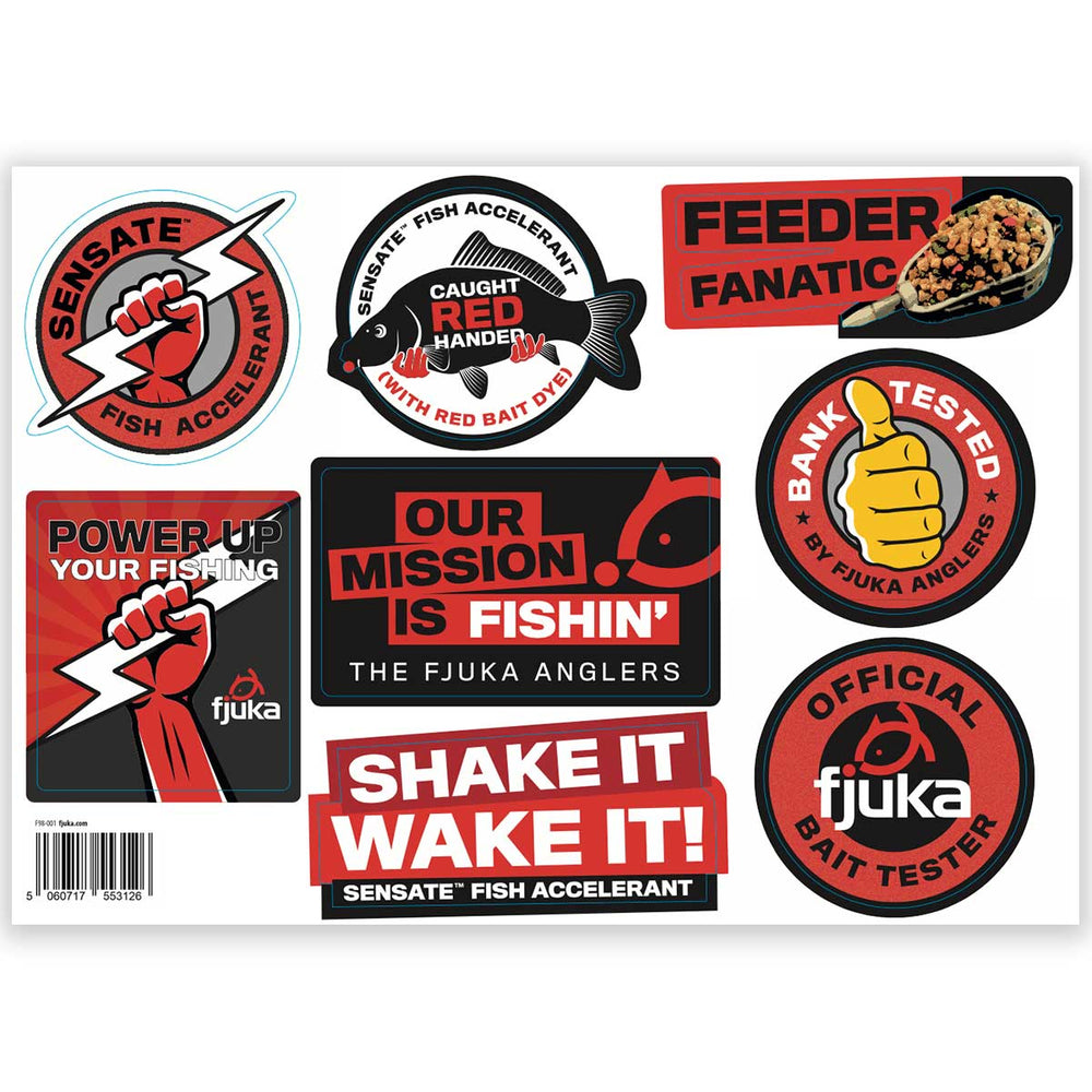 Fjuka Anglers’ Custom Stickers